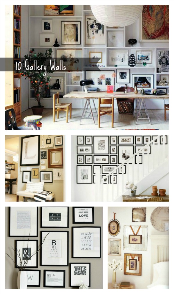 10 Gallery Wall Ideas JOYFUL scribblings