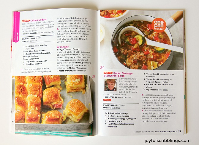 Simple & Delicious Recipes - JOYFUL scribblings