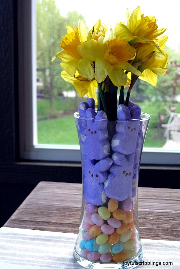 #Easter peeps DIY vase