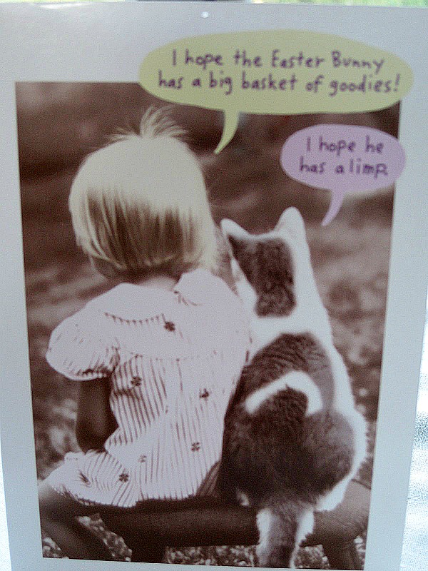 #Hallmark Easter card