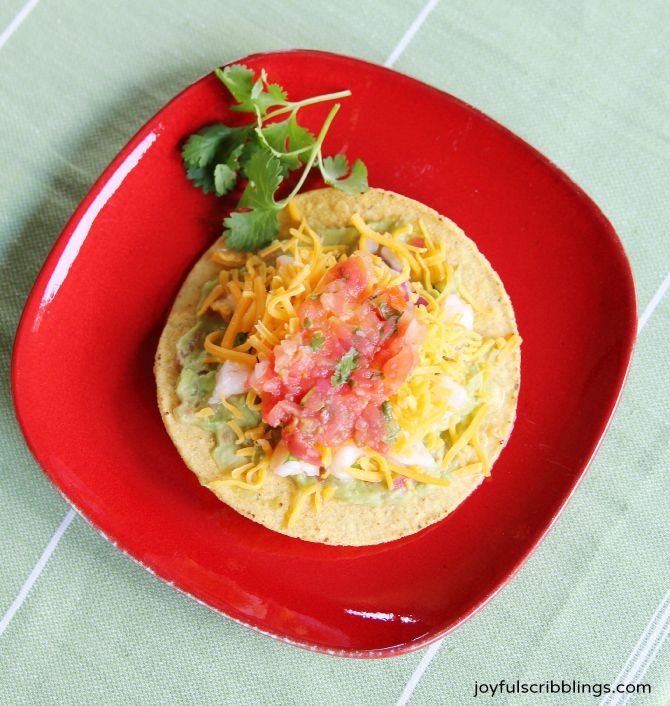 shrimp ceviche tostados