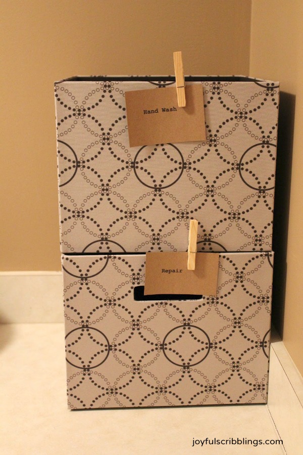 #laundry bins organization