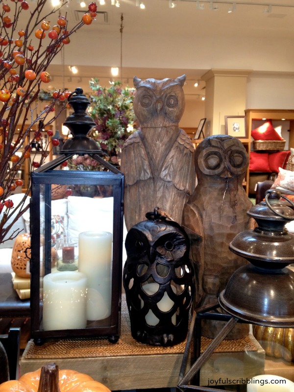 Pottery Barn Owls