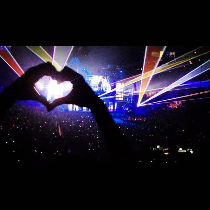 Justin Bieber concert