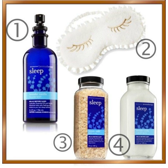 Bath & Body Works Sleep Collection