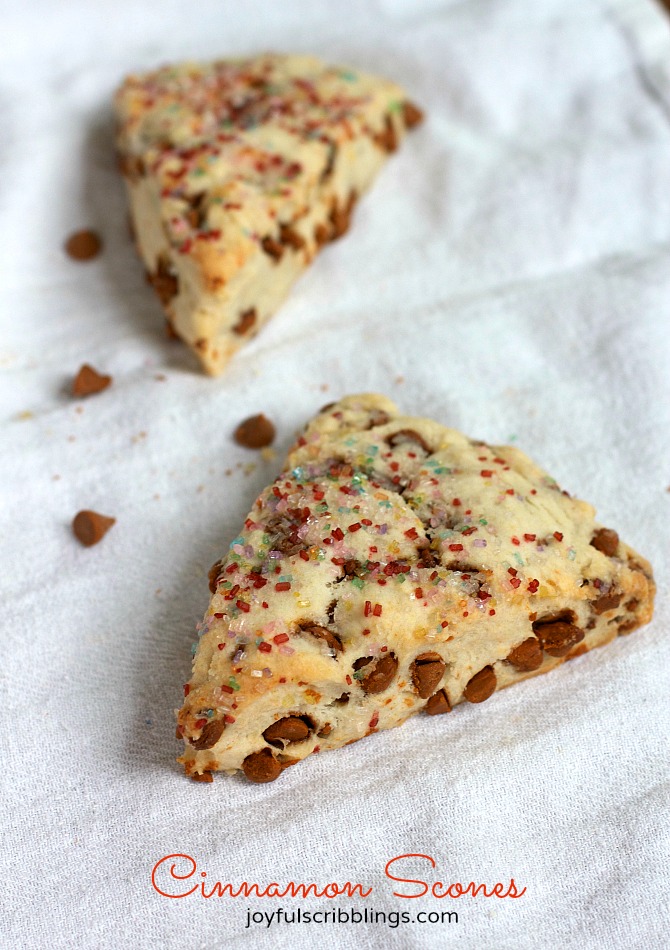 cinnamon scones