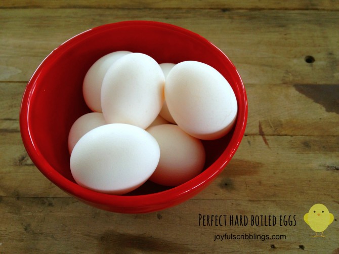 perfect hardboiled eggs