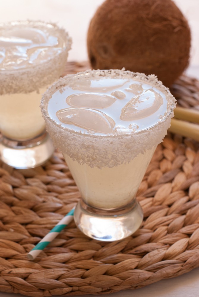 #coconut lemongrass margarita
