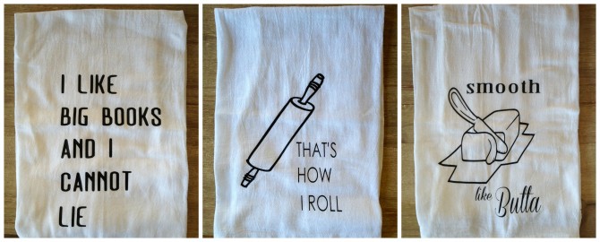 fun tea towels
