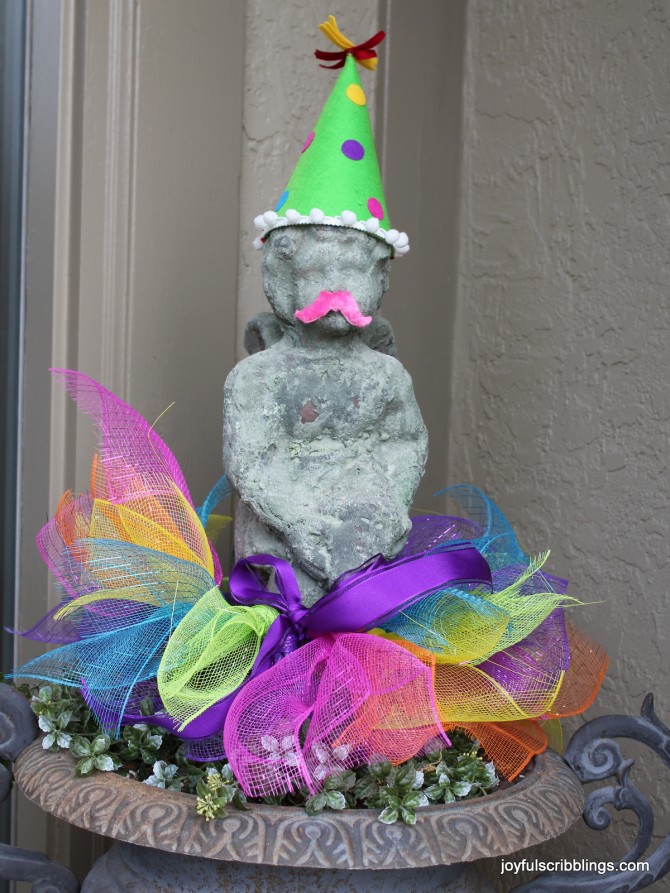 whimsical statue