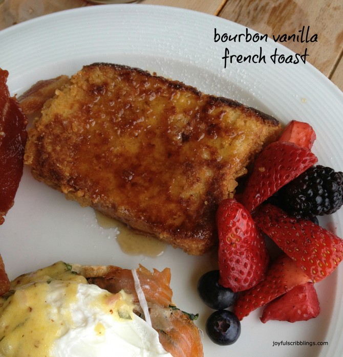 bourbon vanilla french toast