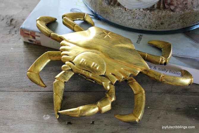 gold crab