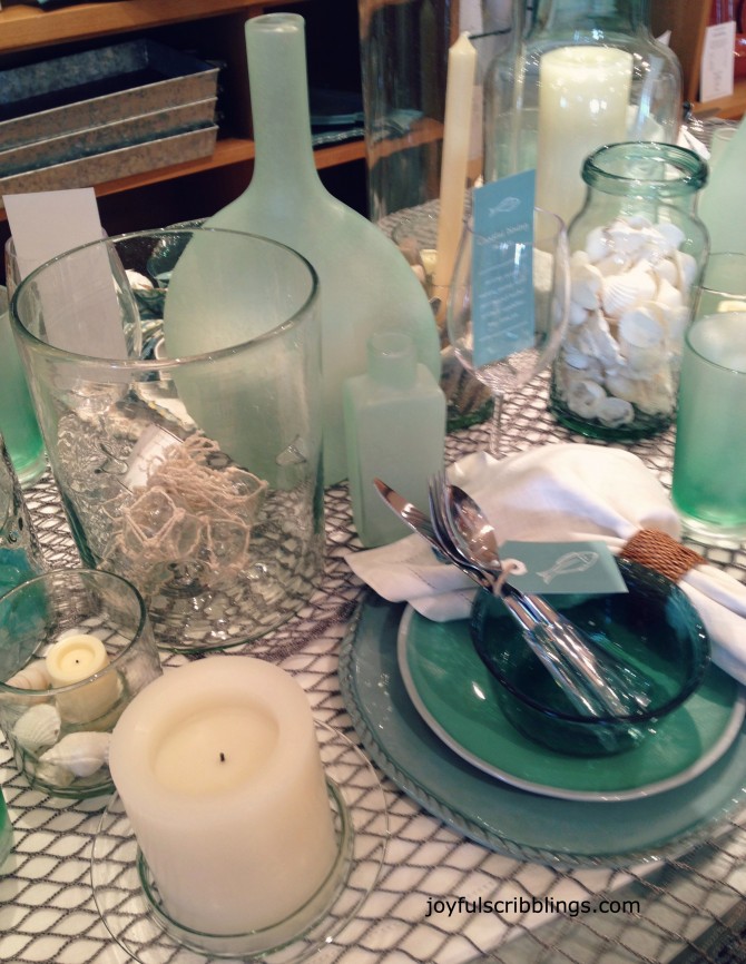 sea glass vases
