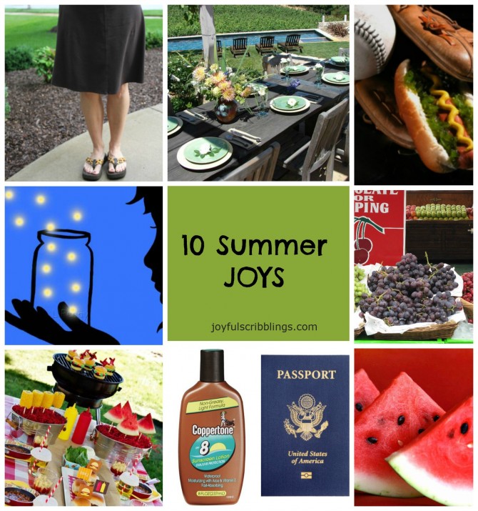 summer joys