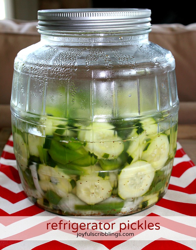 refrigerator pickles