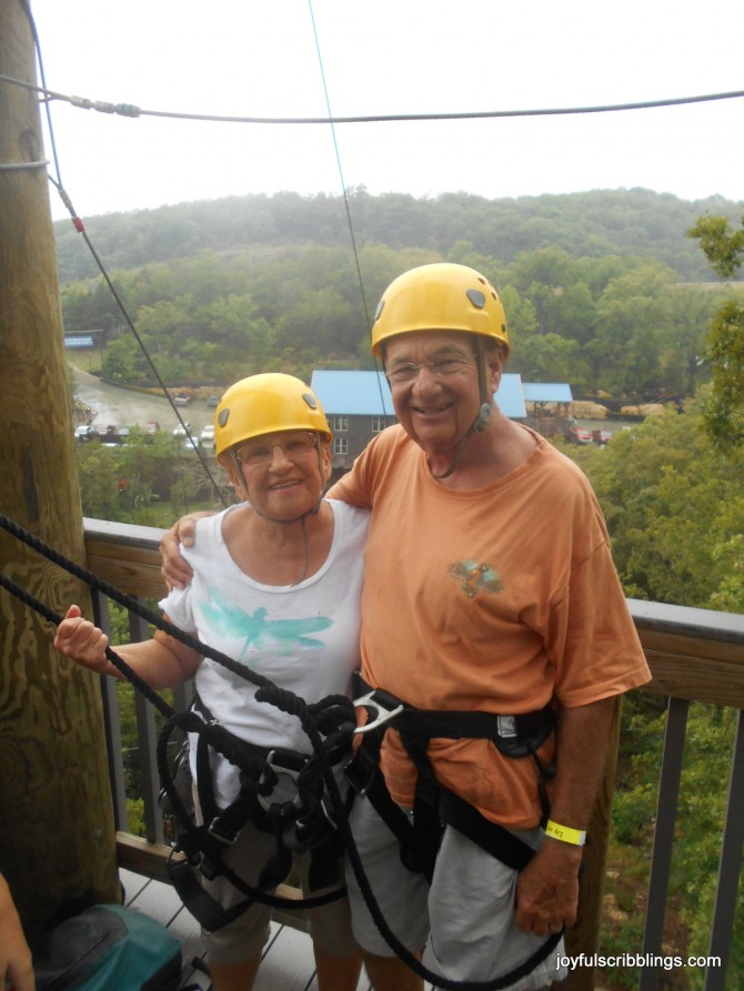 ziplining
