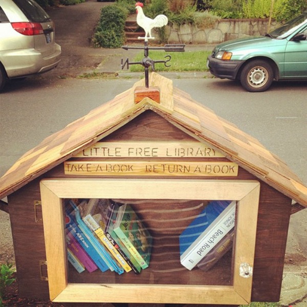 #little free library