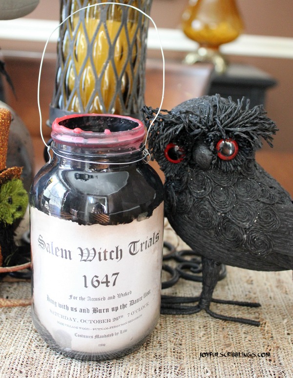 #DIY Halloween lantern