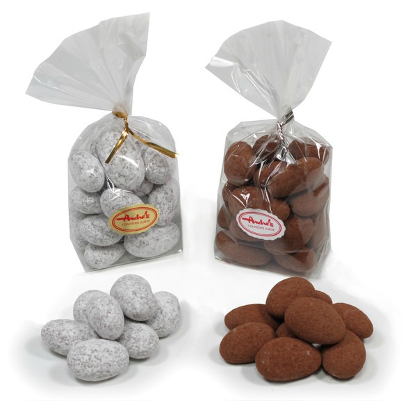 #Andre's chocolate covered almonds