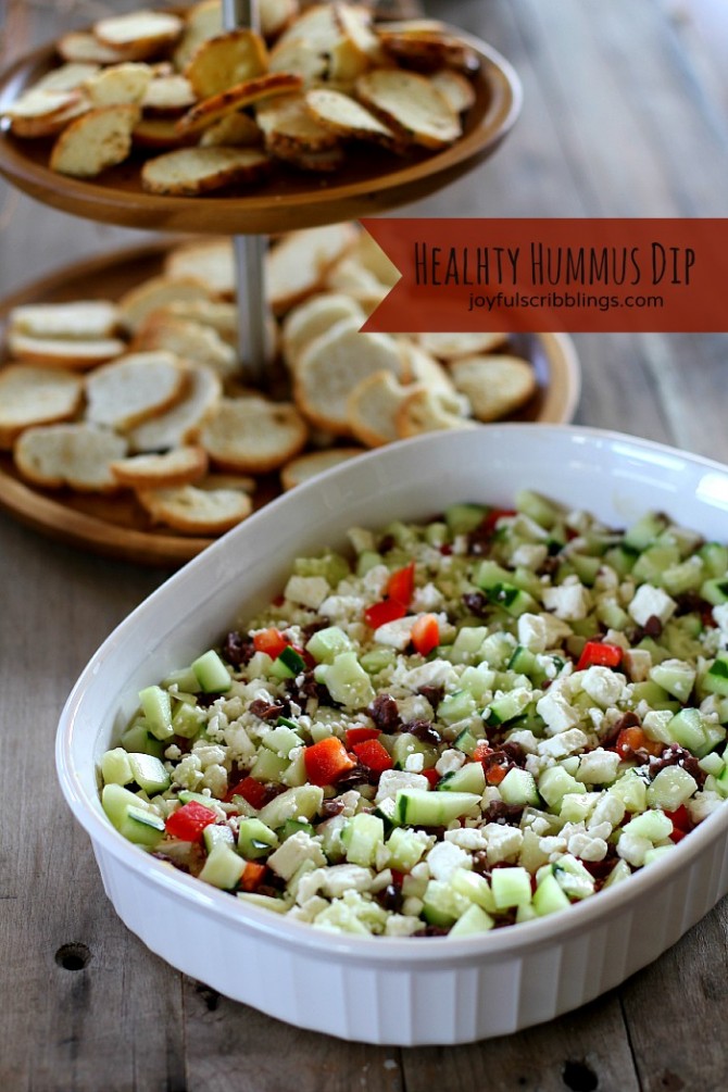 healthy hummus dip