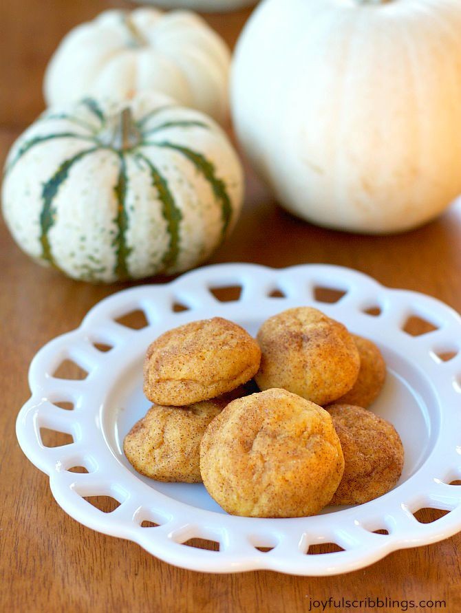 pumpkin snickerdoodles