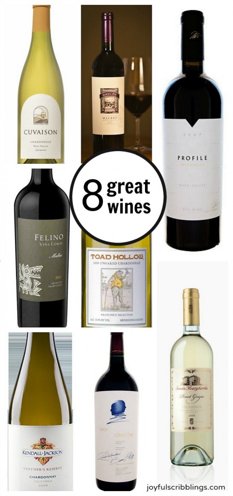 8 great wines