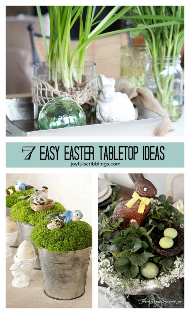 7 Easy Easter Tabletop Ideas
