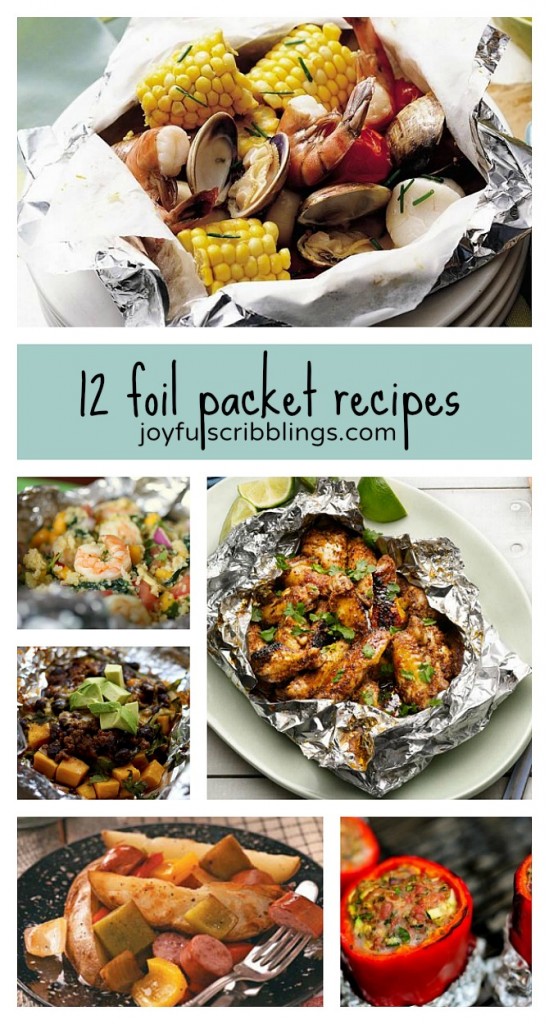 12 foil packet recipes
