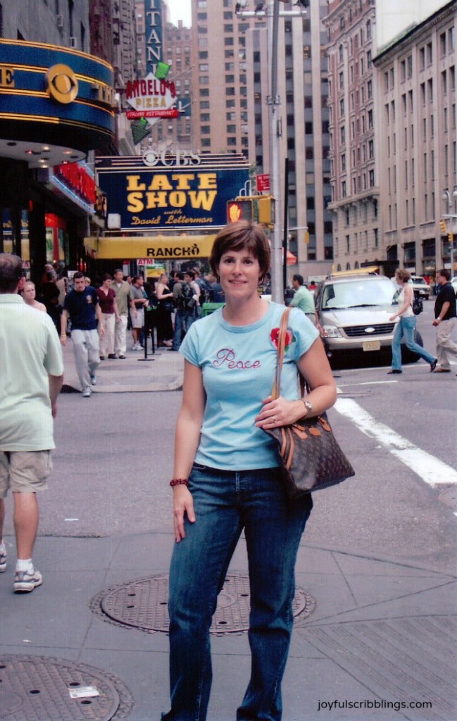 Me at the Late Show with David Letterman