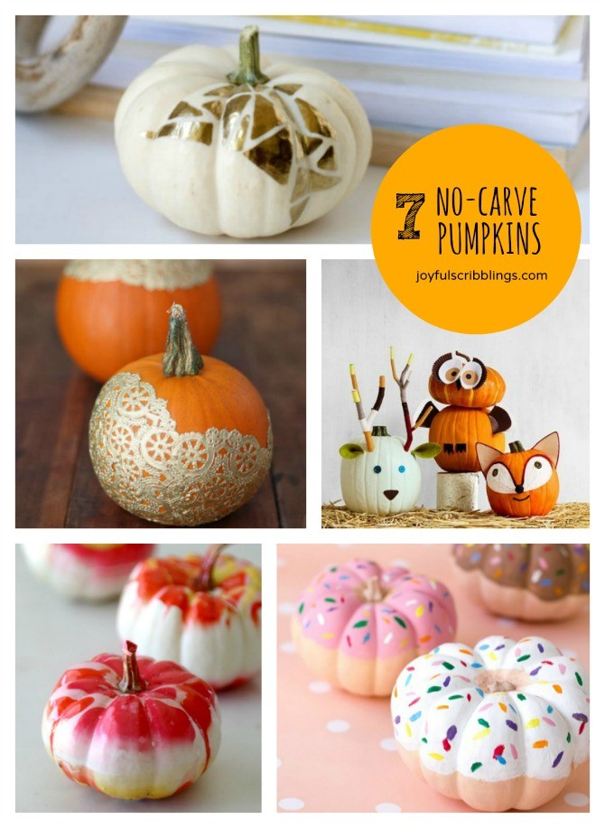 7 No-Carve Pumpkins