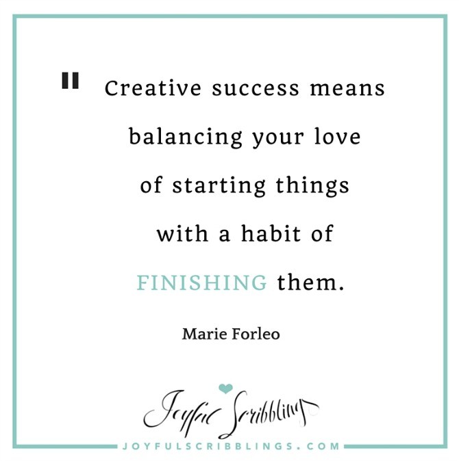 Marie Forleo Creative Success Quote
