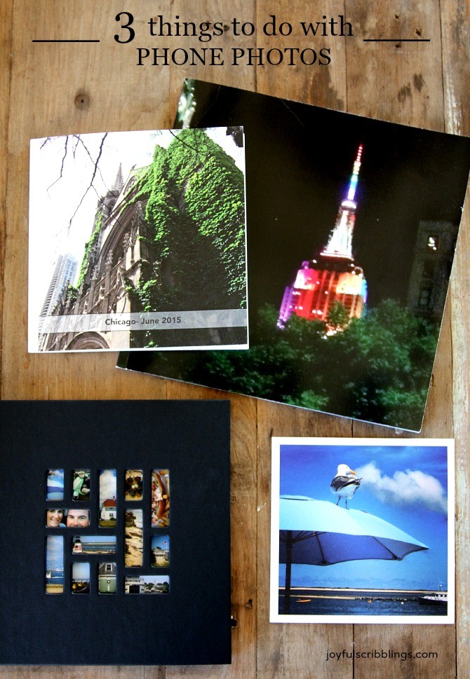 3 things to do with phone photos