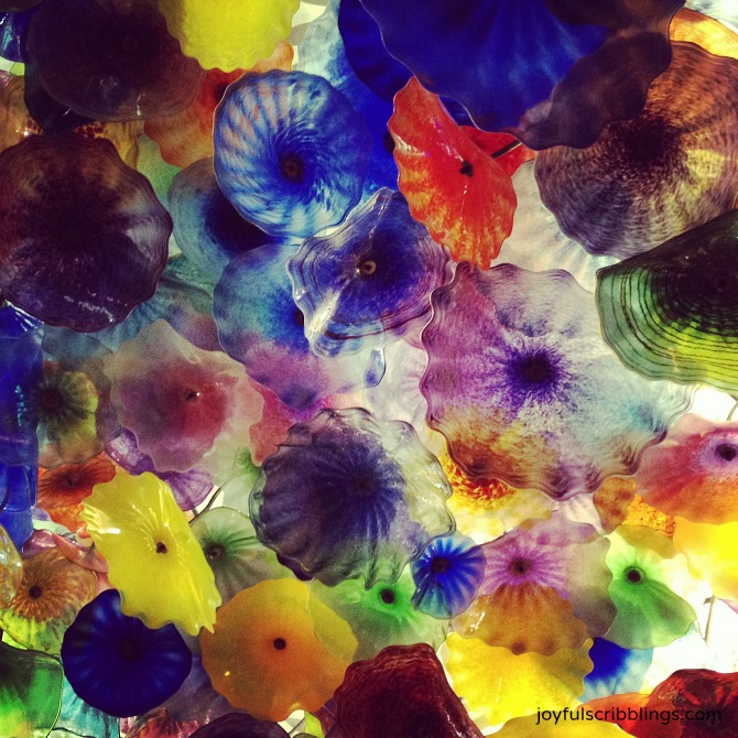 Chihuly Flowers at the Bellagio