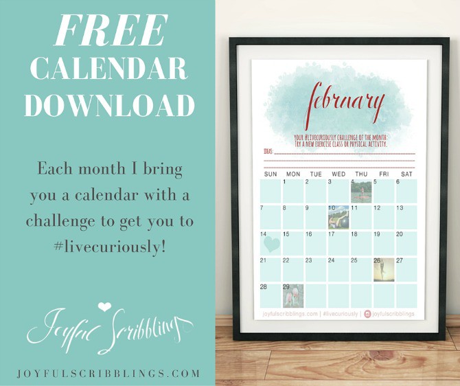 free February 2016 calendar