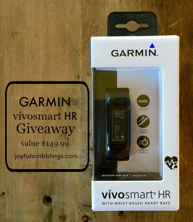 Garmin vívosmart HR giveaway