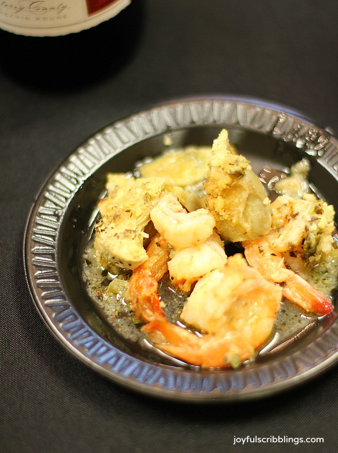 Shrimp and Artichooke Oreganata