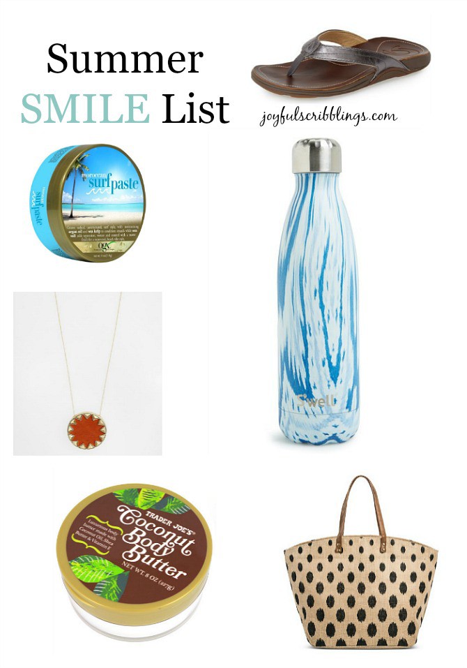 Summer Smile List