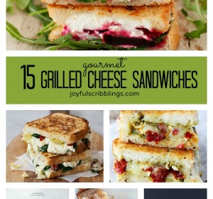 15 gourmet grilled cheese recipes